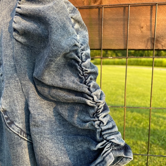 *SALE* Brittany Denim Dress - Picture 3 of 8